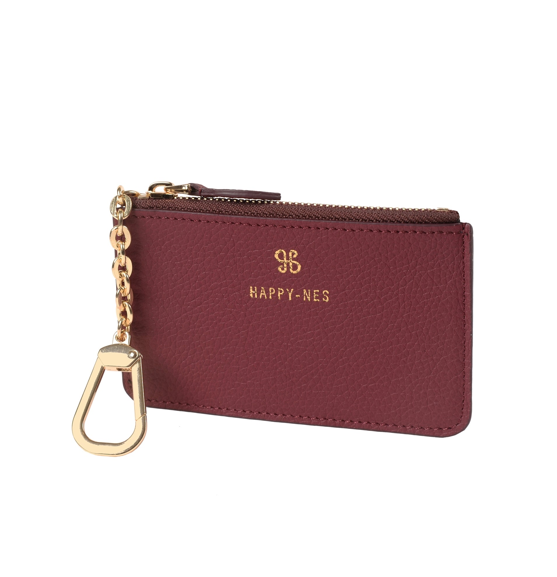 EXCELLA ZIP MINI WALLET [ ENAMEL & QUILTING LEA