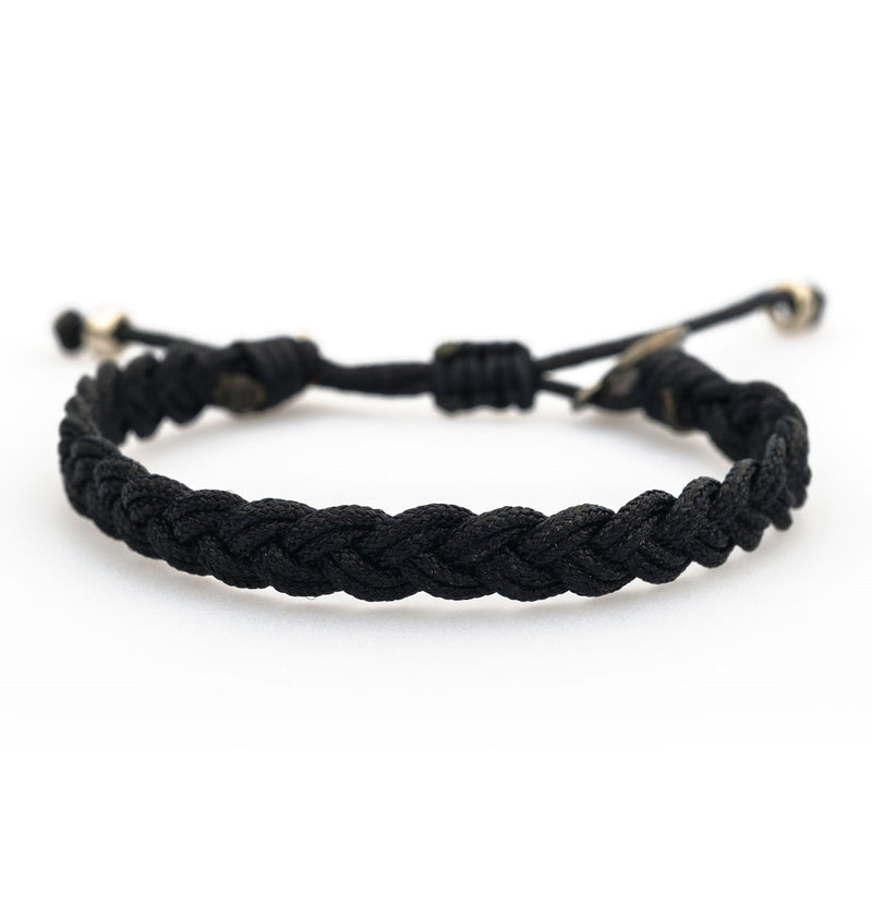 Black Knitted Anklet