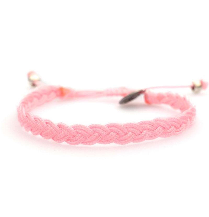 Pink Knitted Bracelet