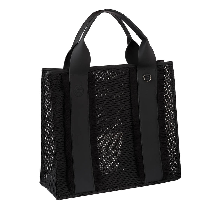 La Superba Black Beach Bag