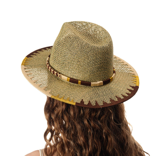 Safari Beige Straw Hat