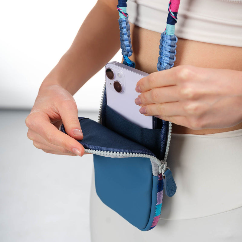 Electra Blue Phone Bag