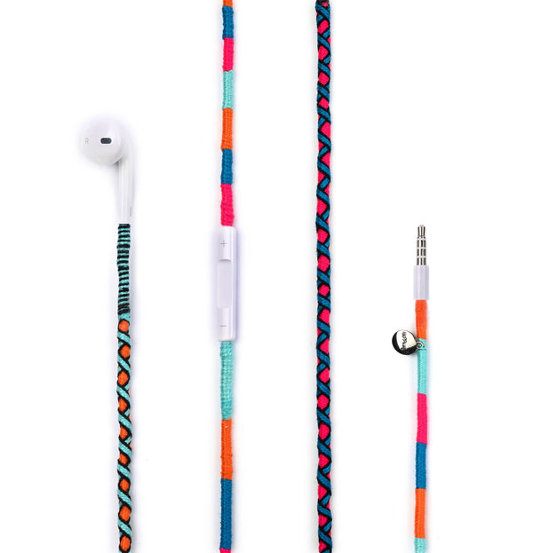 Rainbow Falls 3.5mm Plug Connector Earphones