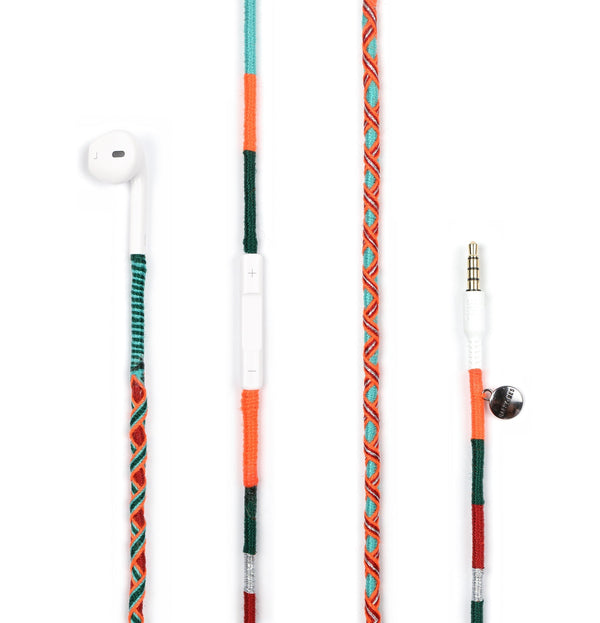 Tropical 3.5mm Plug Connector Earphones