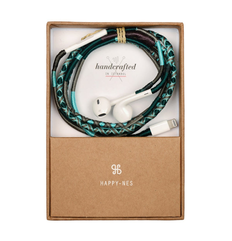 Turquoise Sea Lightning Earphones