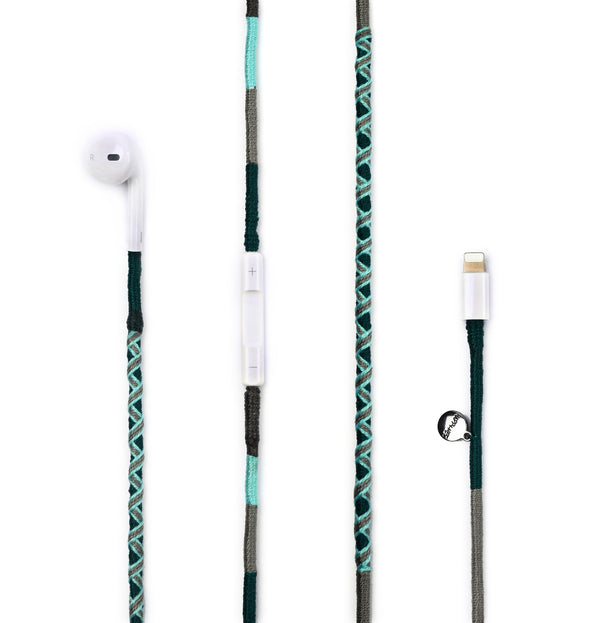 Turquoise Sea Lightning Earphones