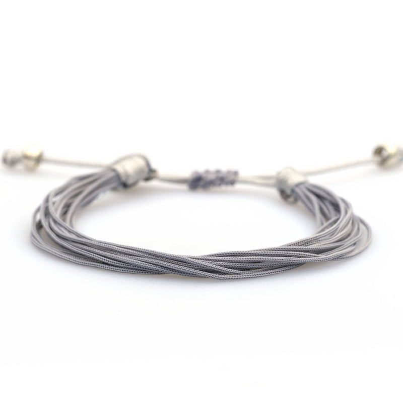 Grey Basic Anklet