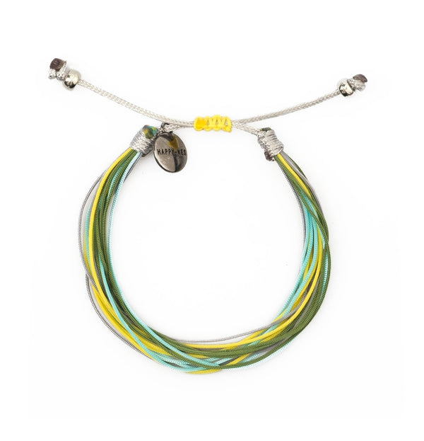 Yellow Mix Basic Anklet