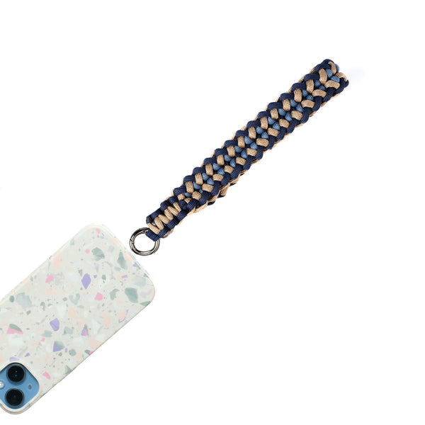 Deep Sea Navy Blue Short Phone Strap