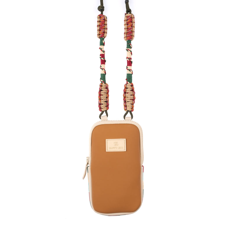 Petra Camel-Beige Phone Bag